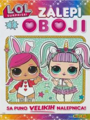 L.O.L. surprise!: zalepi i oboji