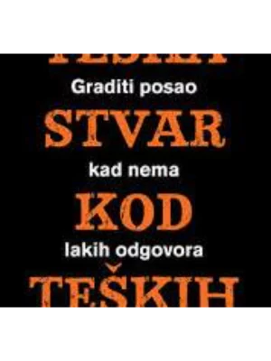 Teška stvar kod teških stvari