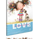 LOVE BOOK sveska A4   linije