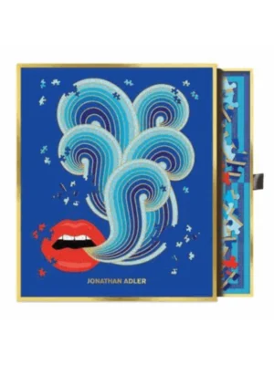 Jonathan Adler 750 Piece Lips Shaped Puzzle