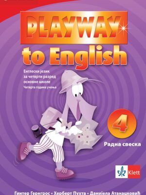 Playway to English 4 radna sveska za engleski jezik (QR)
