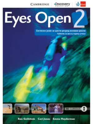 Engleski jezik 6 - Eyes Open 2 udžbenik (QR)