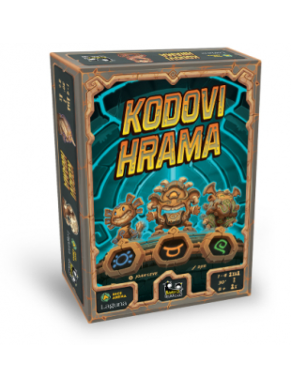 9788652155811 KODOVI HRAMA - društvena igra - Slika 1