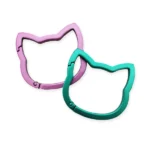 Set karabinera mačka – roze i tirkiz