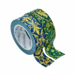 Washi Traka - Emerald Flower/Silk Sky
