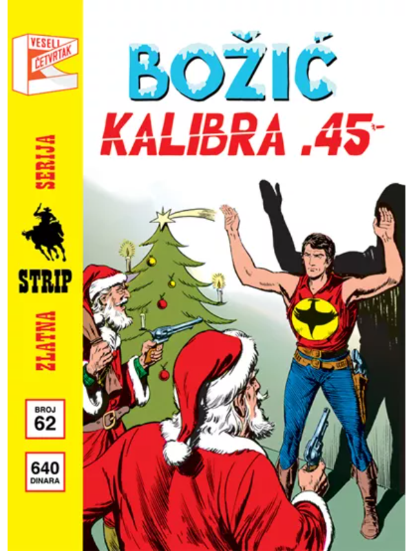 07301629 Zlatna serija 62 kor C-Božić kalibra 45 - Slika 1