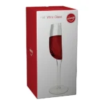 Čaša za vino na pola