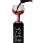 Čaša za vino flaša
