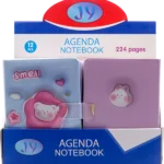 Notes Art set B6 - Flowers - soft touch