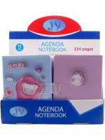 Notes Art set B6 - Flowers - soft touch