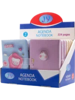 Notes Art set B6 - Flowers - soft touch - Slika 2