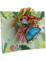 Čestitka 3D - Lux flowers - Slika 5