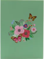 Čestitka 3D - Lux flowers - Slika 6