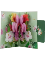 Čestitka 3D - Lux flowers - Slika 9