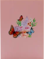 Čestitka 3D - Lux flowers - Slika 11