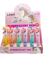 Fluorescentni marker jednorog - 36 kom displej