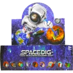 Igračka mix 9 boja - Iskopavanje Space - Hello Dude 9 kom/disp