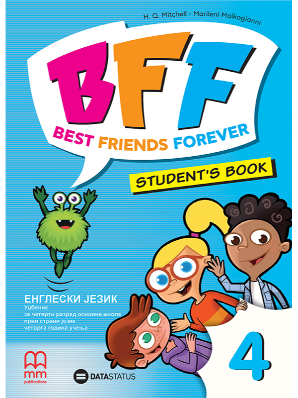 9788661802188 BFF4 Best friends forever udžbenik : za četvrtii razred osnovne škole - Slika 1