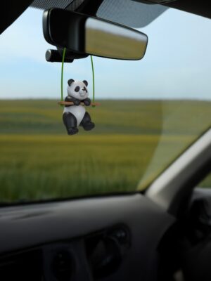 Viseća figurica za auto – panda