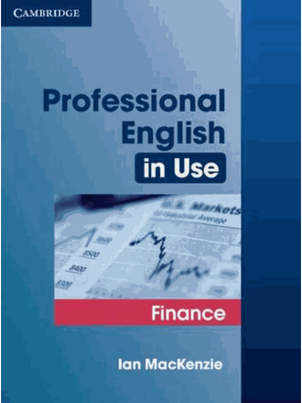 9780521616270 Professional English in Use Finance - Slika 1