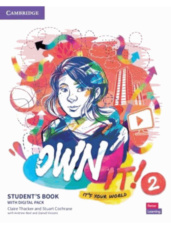 9781108772563 Own It! Level 2 Student's Book With Digital Pack - Slika 1