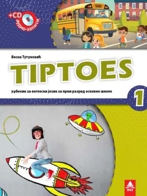 1.R.ENGLESKI-Udž.+CD Tiptoes 1