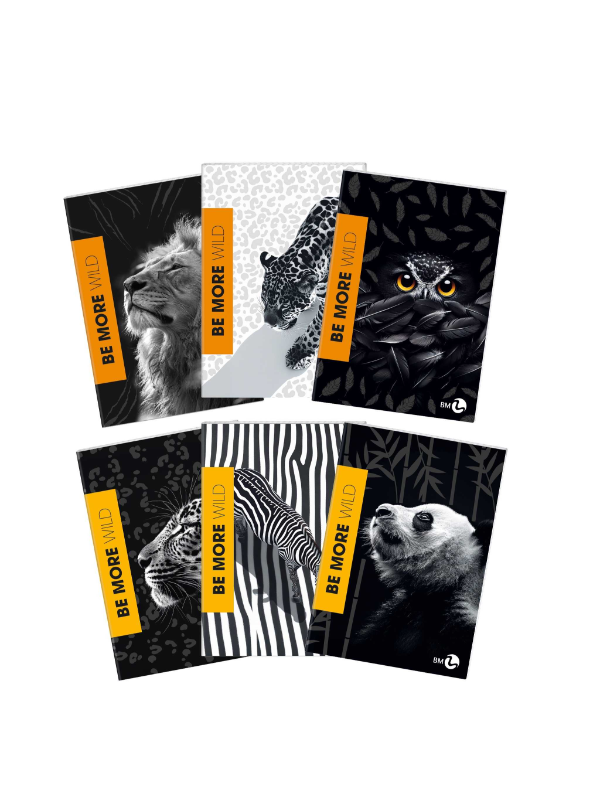 8008234205651 WILD sveska A4 – linije - Slika 1