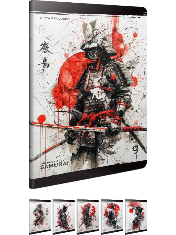8697236172742 SAMURAI sveska A4 – kocke - Slika 1